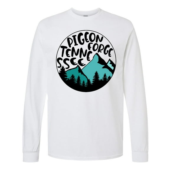 Inktastic Pigeon Forge, Tennessee Mountains Long Sleeve T-Shirt
