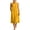 Orange 09, variant on Karymi Plus Size Sleeveless Midi Dress, Round Neck Casual A-Line Dress with Double Layer Hem and Pockets, Solid Summer Flowy Shift Dress Plus Size Dresses
