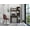 Brown, variant on DUOSONG Lacey Rectangle Computer Desk Smokey Oak Light Oak Particle Board Furniture Office Desks & Work Surfaces