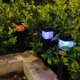 thumbnail image 3 of Gwong Electrónica Luz de césped Inteligente impermeable resistente al sol Solar Powered Square Lámpara de escalera para jardín, 3 of 6