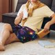 thumbnail image 5 of Fotbe Glowing Chameleon Fantasy Art Pantalones Cortos de Pijama para Hombre, Ropa de Dormir, Pantalones de Pijama Cortos para Hombre-Medium, 5 of 6