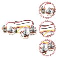 thumbnail image 1 of OULII Wired Harness Noise Reduction 1 Set Metal Guitar Prewired Wiring for DIY Projects, 1 of 7