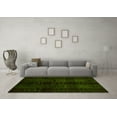thumbnail image 3 of Ahgly Company Indoor Rectangle Abstract Yellow Modern Area Rugs, 5' x 8', 3 of 4
