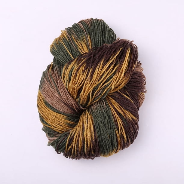 Zhuge Hilo de paisaje de 50 g, hilo multicolor para tejer, hilo de crochet, 5 paquetes, P