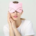 thumbnail image 4 of Lindo antifaz para dormir de felpa con los ojos vendados, máscaras para dormir de viaje, cubierta suave y divertida para los ojos para niños, niñas y adultos, 4 of 5