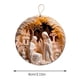 thumbnail image 2 of Adornos de Natividad Sublimación Decoración Navideña Única Regalo de Cristo Niño María Decoración para Árbol de Navidad, 2 of 6