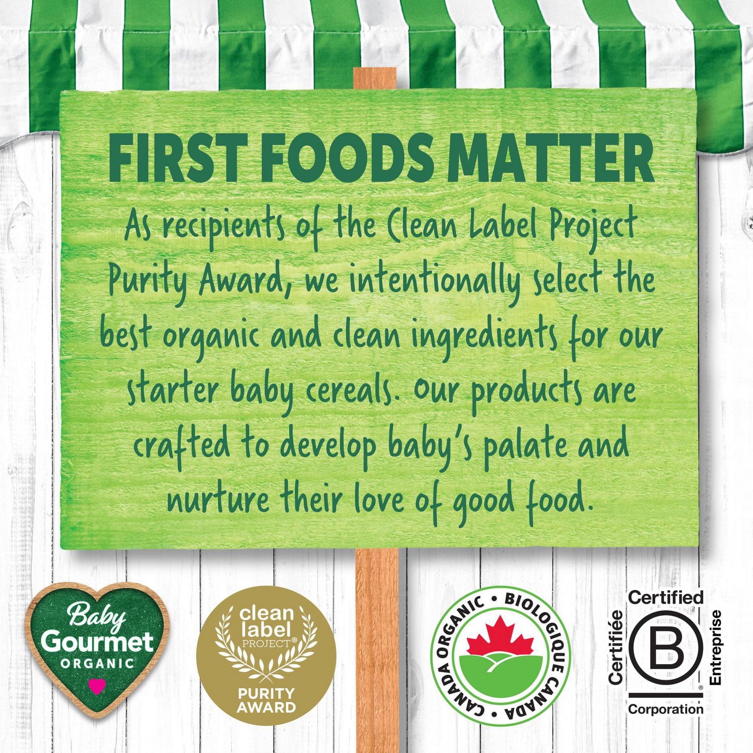 Céréales biologiques Baby Gourmet Pomme Patate douce Multigrains