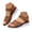 B-Brown, variant on Dressy Womens Sandals Comfortable Bohemian Strappy Flat Sandal Orthopedic Arch Support Summer Beach Walking Shoes (Grey,9)
