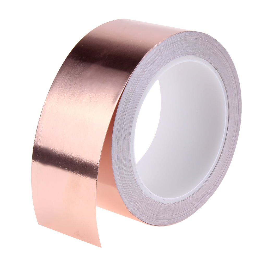 20 Meters 5 cm Single Conductive Adhesive EMI Shielding Copper Foil Tape 
