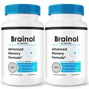 (2 Pack) Brainol Capsules, Brain Memory Supplement, Cognitive Support for Clarity and Focus, Maximum Strength Pills for Overall Health Reviews (120 Capsules)