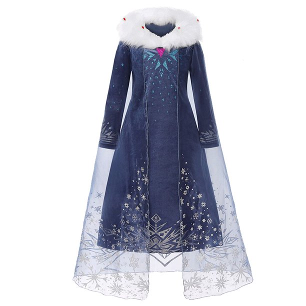 Vestidos de Elsa para niñas, ropa de Cosplay para niños, Vestido de princesa Anna, Vestido de reina de la nieve, Disfraces para niños, fiesta de cumpleaños, Rapunzel Fivean unisex