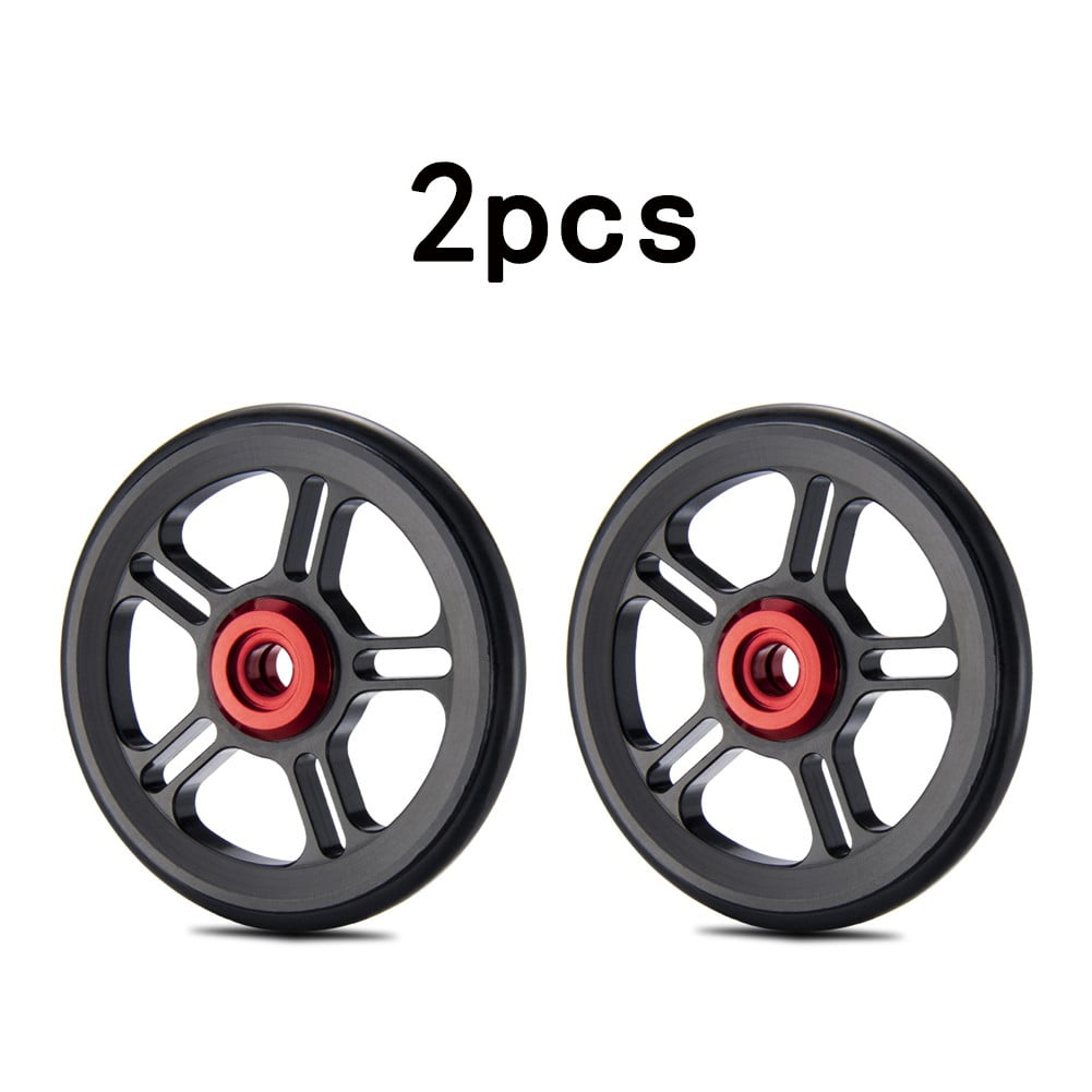 BCLONG 1 Pair Superlight Folding bike Aluminum alloy CNC Easy Wheels 60mm for Brompton