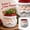 Christmas Flower Pot Red, variant on Festive Christmas Santa Shaped Ceramic Plant Pot, Christmas Holiday Decorative Planter, Stylish Succulent & Flower Container for Desktop, Mantel Indoor Outdoor Xmas Decor