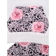 thumbnail image 6 of Seyurigaoka Baby Girl Hooded Sweater + Printed Trousers + Bow Headband, 6 of 6