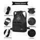 thumbnail image 2 of Bolso deportivo con cordón impermeable Peicees, ligero, mochila saco para hombres y mujeres (Negro), 2 of 3