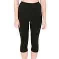 thumbnail image 1 of Greeniant Pantalón de Yoga de algodón para mujer, transpirable, elástico, Color sólido, cintura alta, recortado, gimnasio en casa, ejercicio, Uniforme atlético, 1 of 6