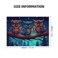 thumbnail image 2 of JRXY Owls Night Sky Fantasy Art Wooden Jigsaw Puzzle Challenging Difficult Wood Puzzles for Adults Gift for Family Friends 300 PCS, 2 of 6