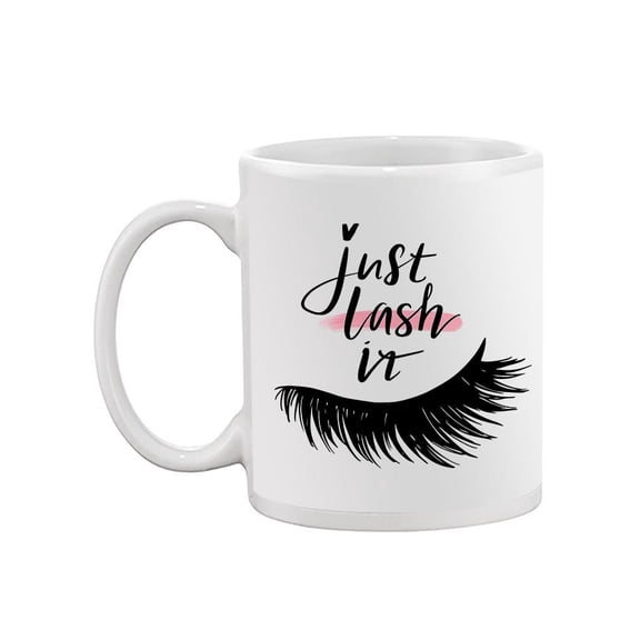 Just Lash It Cute Design Mug Unisex's -Image by Shutterstock