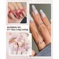 thumbnail image 3 of Blooming Gel 15 ML Clear Blooming Gel Nail for Nail Art Design, Soak Off UV LED Blossom Gel for Spreading Effect Marble Watercolor Gel Polish,Long Lasting Glossy Home Nail DIY Manicure E22, 3 of 3
