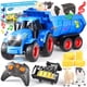 thumbnail image 1 of Set de Juguete Tractor RC Funwee con Luz y Sonido para Niños, Carro de Granja Azul, 1 of 7