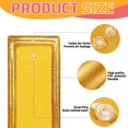 thumbnail image 3 of 2 Pieces Inflatable Buffett Cooler Inflatable Food Cooler Buffet Inflatable Serving Bar Tray with Glittering Confetti for Serving Food Inflatable Cooler with a Drain Plug Pool Buffet Cool, 3 of 6