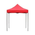 thumbnail image 1 of Carpa con dosel instantáneo, lona impermeable, refugio multifunción, tienda de campaña para bodas, patios y jardines. rojo, 1 of 8