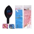 thumbnail image 2 of Fmbmuo Plastic Black 17 pcs Gender Reveal Balloons Decorations 36 Inch , Confetti Filled Balloon Kits Break to Reveal Pink or Blue, 2 of 3