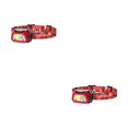 thumbnail image 4 of Faro recargable USB Naiovety 5 modos alto brillo linterna camping pesca cabeza antorcha Rojo, 4 of 6