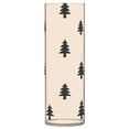 thumbnail image 6 of Black Trees Pattern Plastic Vase 11.8'' x 3.9'' Transparent Non Breakable Decorative for Family, 6 of 6