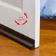 thumbnail image 3 of 96cm Door Draft Stopper Weather Stripping Door Sweep Door Bottoom Seal Strip Flexible, 3 of 4