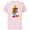 Soft Pink, variant on Disney Mickey Mouse Tie Dye Silhouette - Short Sleeve Cotton T-Shirt for Adults - Customized-Black