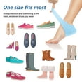 thumbnail image 3 of Jumpingount 1 par de mangas de tacón Unisex para mujer y hombre con agujeros, Protector de Gel para tacones, protección absorbente de golpes para Accesorios de disfraces Jumpingount BFH000529-00, 3 of 6