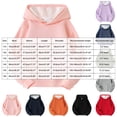 thumbnail image 3 of Xyant Kids Girls Boys Hoodies Cotton Long Sleeve Pullover Hooded Sweatshirts with Pocket (Blue,12-13 Years), 3 of 7