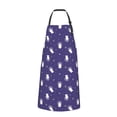 thumbnail image 2 of Naloa Astronaut Rabbit Apron Kitchen Aprons with Pockets for Women Men Chef, 2 of 8