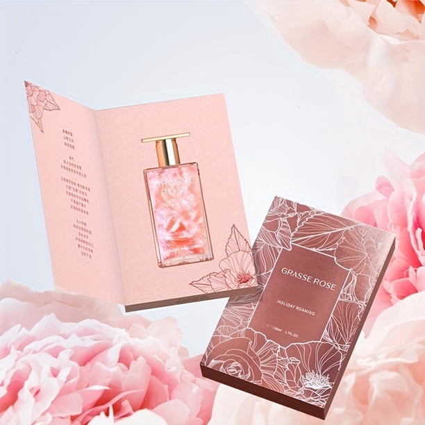 Rose Perfume Gift Box, Colorful Quicksand, Bright, High-Grade
