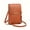 Brown, variant on Touch Screen Phone Wallet Crossbody Bag, Women's PU Leather Purse with Card Slots, Black