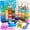 64 Colors, variant on CiaraQ Air Dry Clay Kit - 24 Colors, Classroom Supplies for Teachers, School Supplies, Crafts, Best Gift for Boys & Girls Age 3-12 Year Old