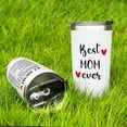 thumbnail image 6 of Mom Tumbler, Mothers Day Gifts from Daughter Son - Mothers Day Cup Best Mom Ever Gifts, Happy Birthday Gift from Kids, #1 Mother Coffee Cup Tumbler, 6 of 6