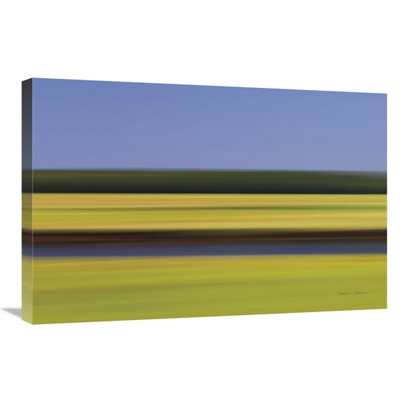 Global Gallery's 'Midday Marsh' By Katherine Gendreau Stretched Canvas Wall Art