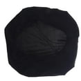 thumbnail image 4 of Funda elástica para asiento de silla giratoria, funda para sillas de cena para restaurante y fiestas Negro, 4 of 9