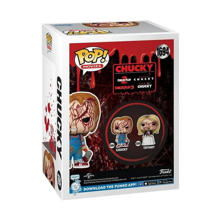 Chucky Bloody Funko Pop! Movies Bride of Chucky Collectible