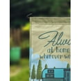 thumbnail image 2 of Printtoo Tan Always At Home Wherever We Roam Retro Camp Trailer Personalized Camping Flags For Campers Double SidedFlagCampsiteFlagOutdoor Garden Sign, 2 of 4