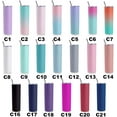 thumbnail image 3 of Personalized Tumbler 20 OZ Custom Skinny Tumbler With Lid And Straw Custom Cup Gifts For Girlfriend Boyfriends Men Personalized Gifts For Women Girls Multi Design Styles With Various Kinds Of Colors, 3 of 5