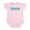 Petal Pink, variant on CafePress - Pro Ukraine Pride Ukrainian Flag ??????? Body Suit - Baby Light Bodysuit, Size Newborn - 24 Months