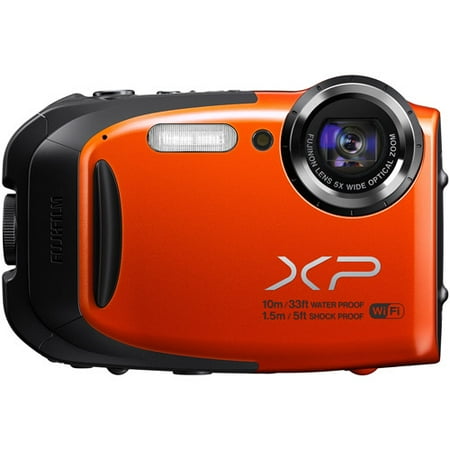 Fuji Finepix Viewer - FinePix XP70 16MP Orange All-Weather Digital Camera