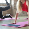 thumbnail image 4 of Alfombra de yoga extra gruesa para mujeres estera de ejercicio sin deslizamiento para entrenamientos en el hogar, 4 of 5