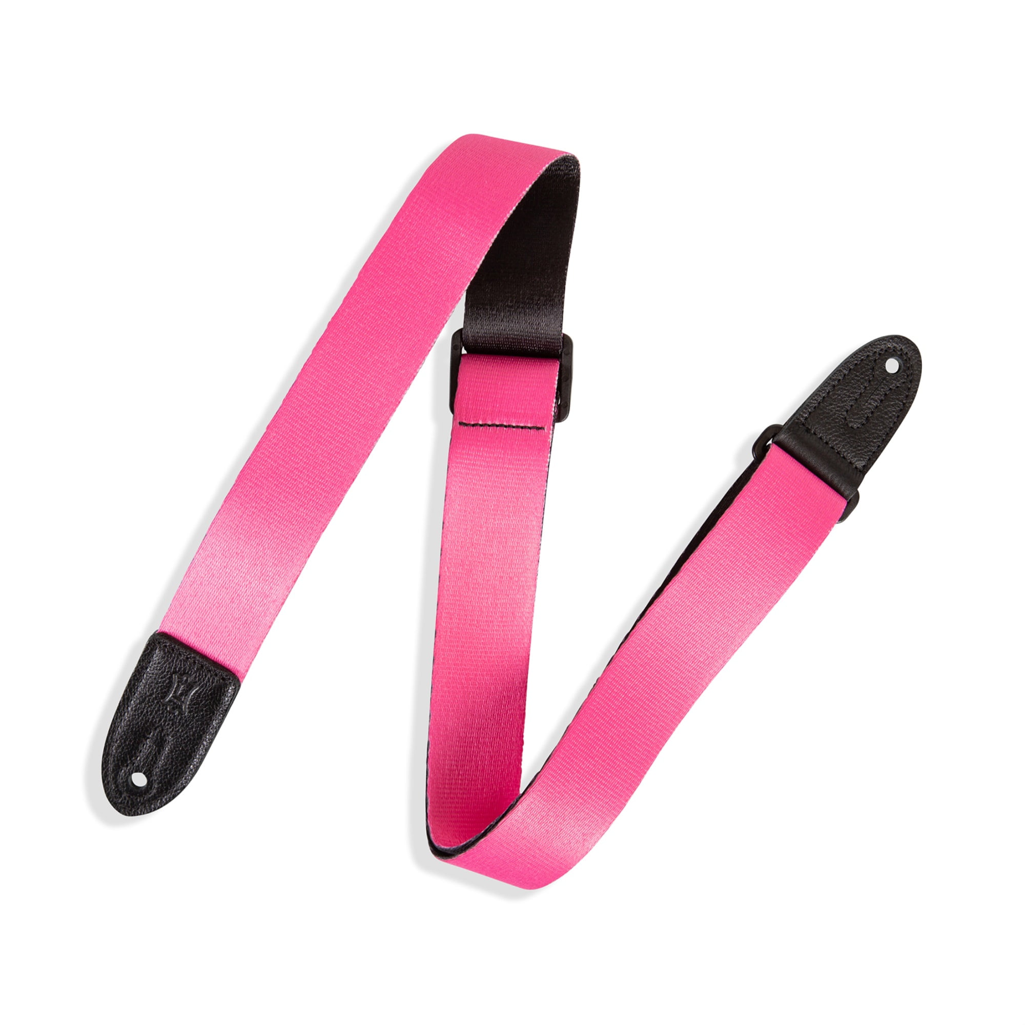 1 1/2 inch Wide Kids Guitar Strap / Pink