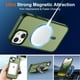 thumbnail image 5 of Funda magnética SUPFINE para iPhone 15 con MagSafe Green, 5 of 7