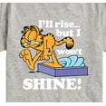thumbnail image 3 of Garfield - Rise But Won't Shine - Toddler And Youth Short Sleeve Graphic T-Shirt, 3 of 5