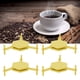 thumbnail image 3 of Posavasos Hexagonales, 4 Posavasos Ajustables De ABS Con Portavasos Para Bebidas, Taza De Café, Copa De Vino, Taza De Cerveza Y Objetos Pequeños, 3 of 7